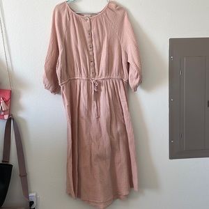 Light pink dress